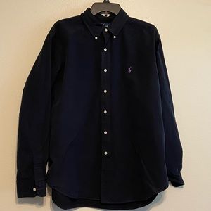 Black Button Down By Ralph Lauren